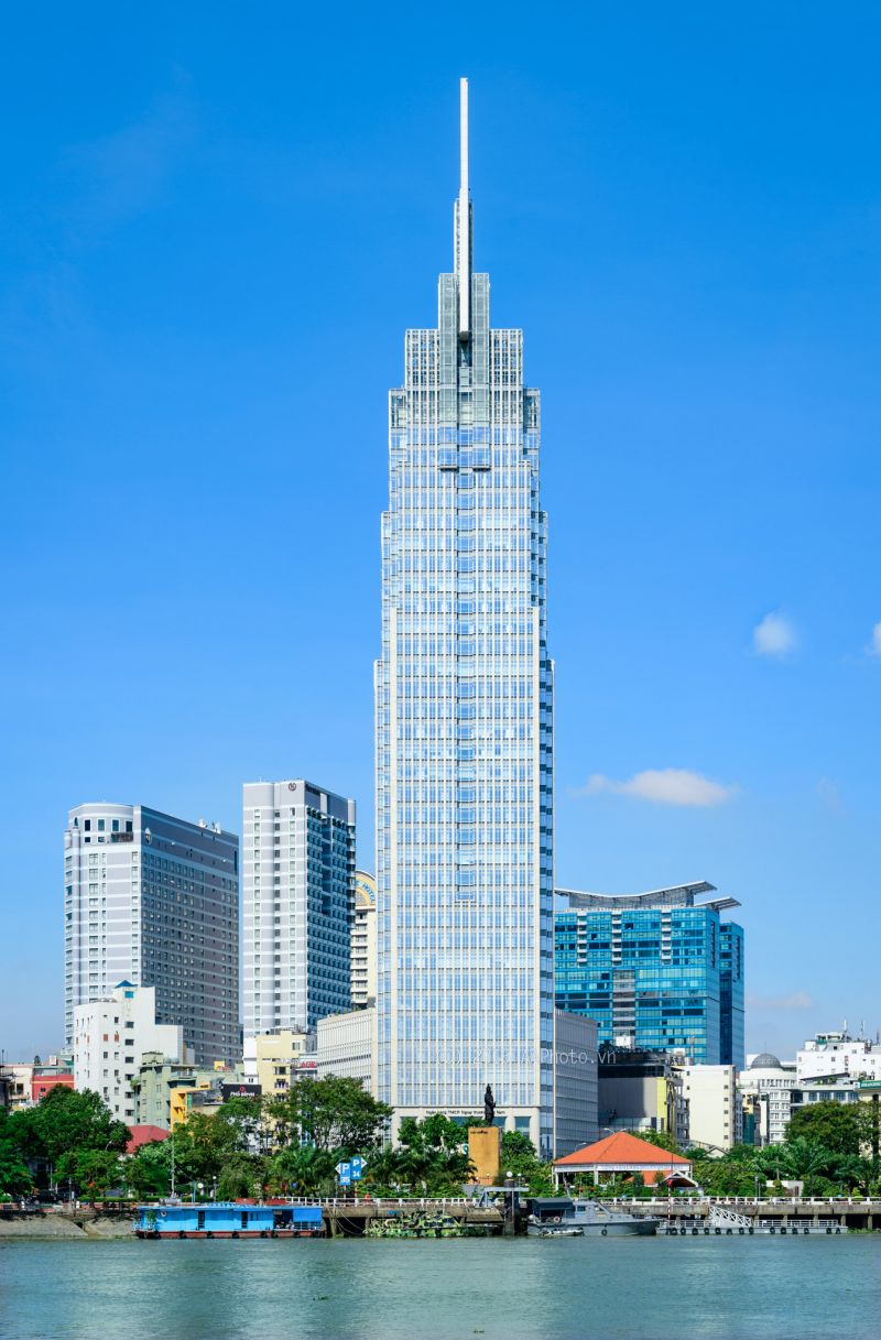 Tòa nhà Vietcombank Bonday Bến Thành sử dụng sản phẩm vách nhôm kính lớn của Eurowindow