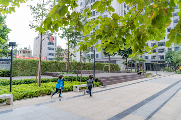 Môi trường sống trong lành, gần gũi thiên nhiên ở TNR Goldmark City.