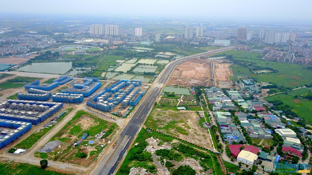 Để xây dựng tuyến đường BT Nguyễn Xiển - Hà Đông dài 3,5km, Hà Nội phải đổi cho Bitexco gần 90ha