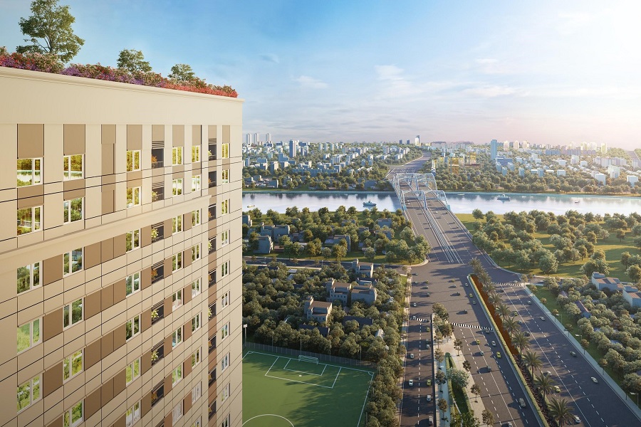 Căn hộ view sông luôn là lựa chọn hàng đầu của nhiều khách hàng