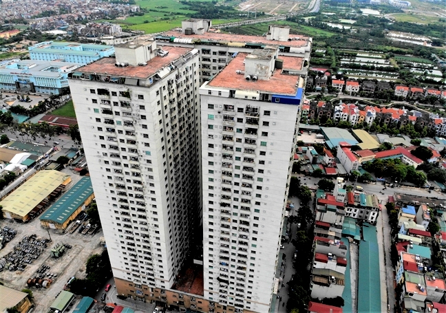 tại tòa CT6A, CT6B ở dự án tổ hợp chung cư cao cấp và thương mại Bemes, phường Kiến Hưng, quận Hà Đông