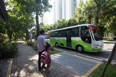 Xe buýt ở Ecopark