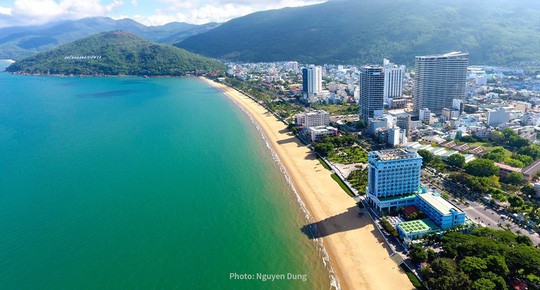 3 khách sạn che khuất tầm nhìn ra biển Quy Nhơn sẽ được giải tỏa trong thời gian tới. Ảnh: Nguyễn Dũng