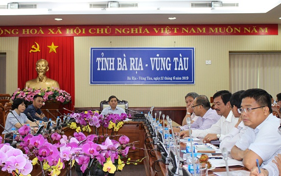 Lãnh đạo UBND tỉnh tiếp Tập đoàn T&T