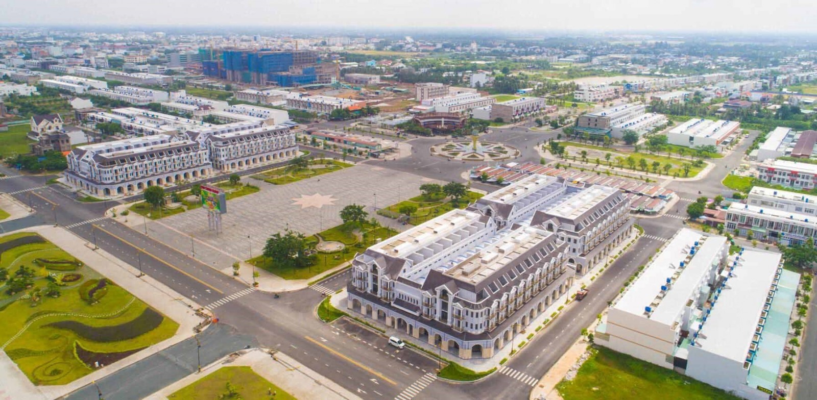Một góc khu đô thị mới lấn biển Rạch Giá - Kiên Giang.