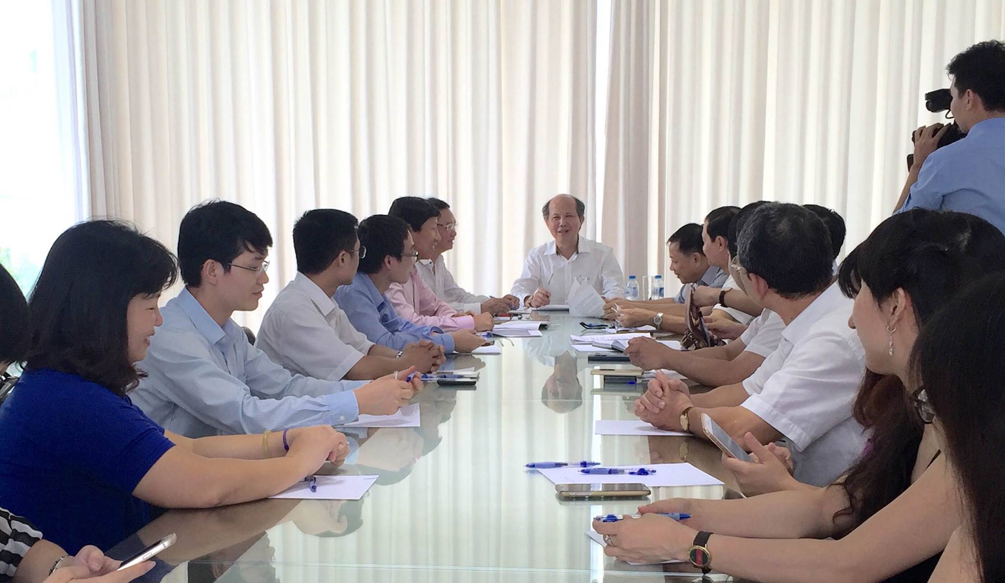 Quang cảnh buổi họp Ban Thường trực mở rộng