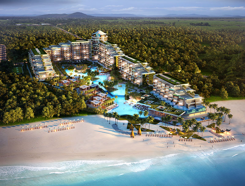 Phối cảnh Condotel Phú Quốc.