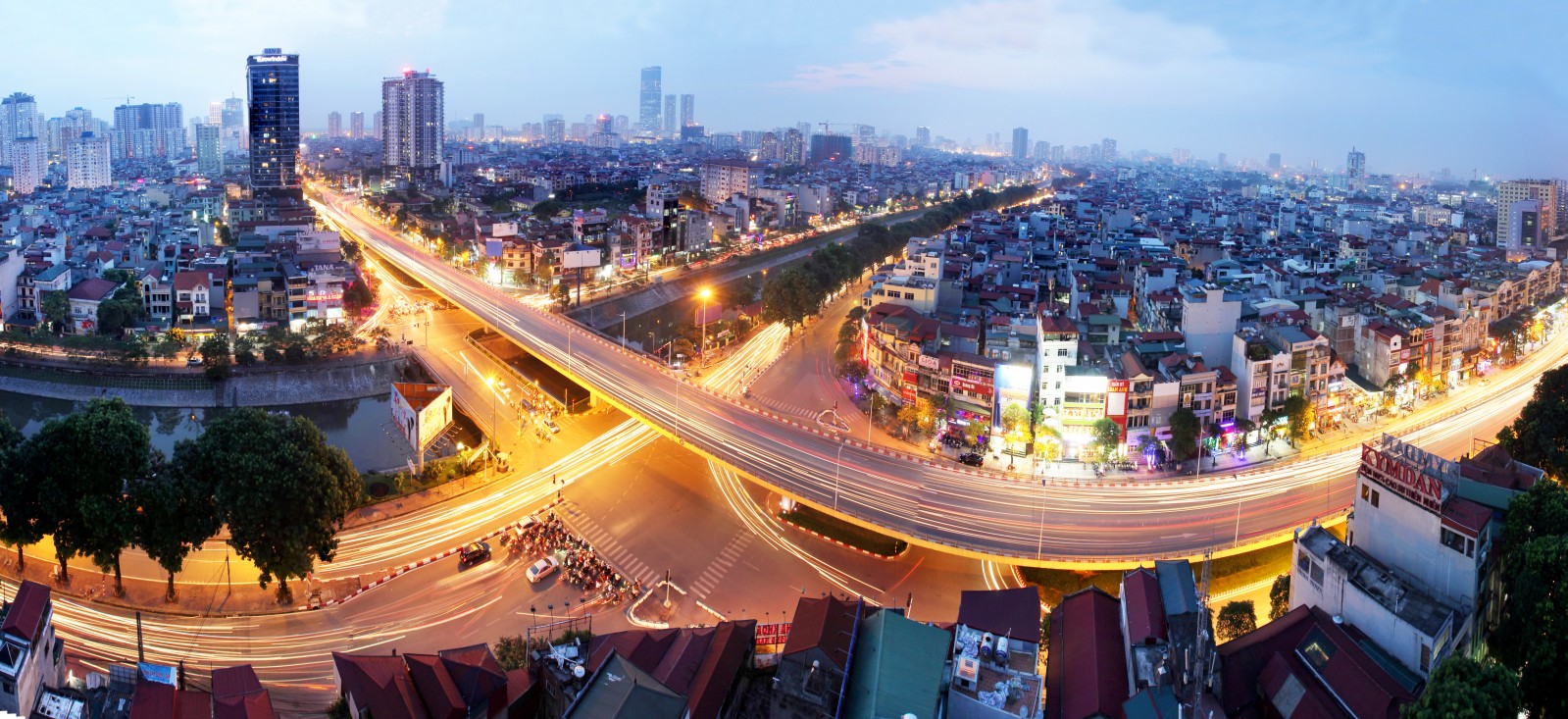 Diện mạo mới một góc Hà Nội sau giai đoạn phục hồi của thị trường BĐS. Ảnh: Kháng Trần.
