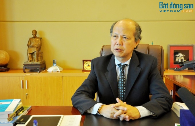 Ông Nguyễn Trần Nam, nguyên Thứ trưởng Bộ Xây dựng, Chủ tịch Hiệp hội BĐS Việt Nam. Ảnh: Trần Kháng.