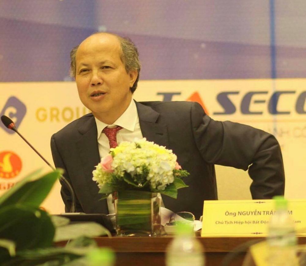 Ông Nguyễn Trần Nam, Chủ tịch Hiệp hội Bất động sản Việt Nam.