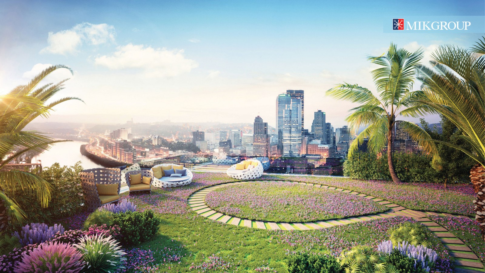 Imperia Sky Garden của MIKGroup từng được Dot Property trao giải thưởng Dự án xanh tốt nhất Việt Nam tháng 6/2017.