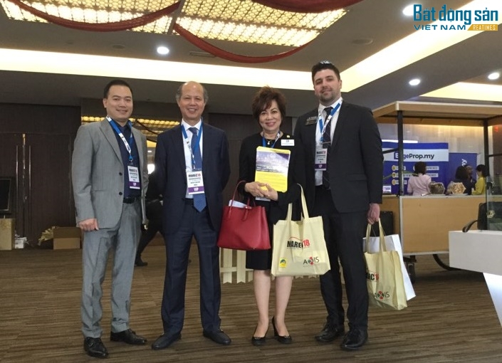 Lãnh đạo VNREA tham dự Hội nghị Bất động sản Malaysia 2018