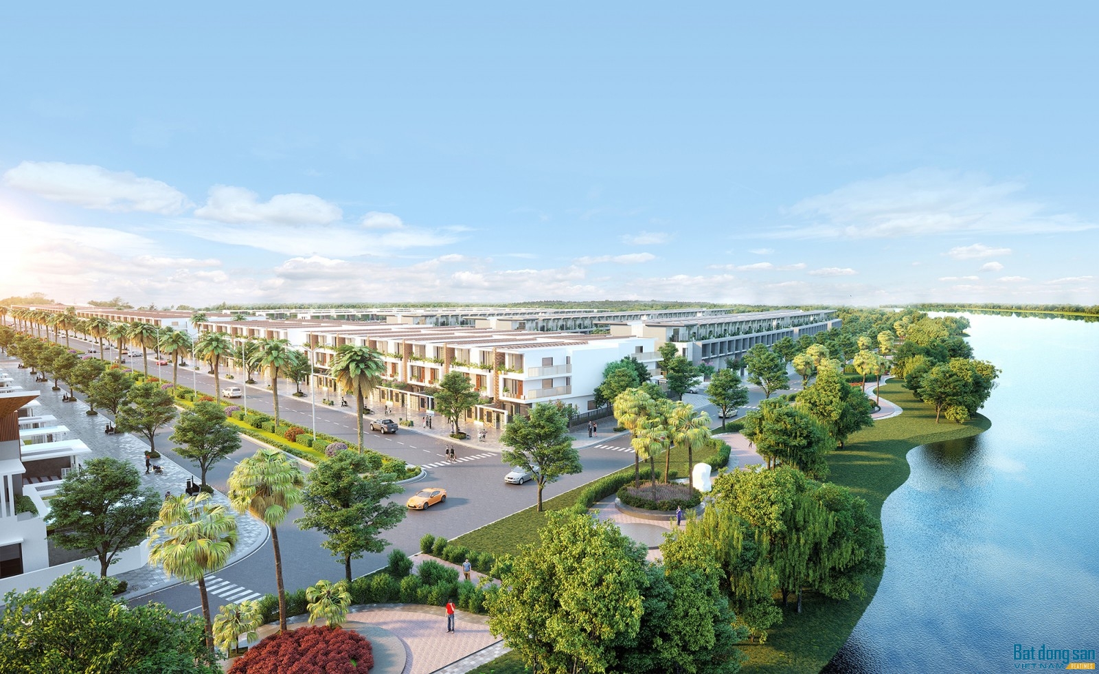 Phối cảnh tổng thể dự án Cát Tường Golden River Residence.