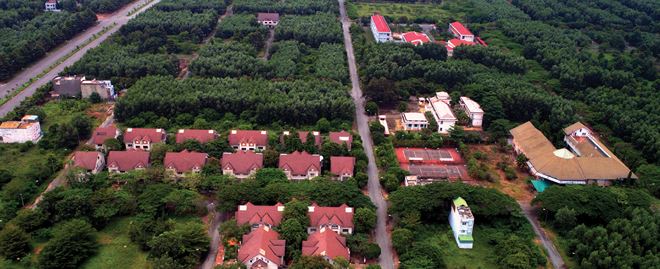 Giá đất nền tại Nhơn Trạch, Đồng Nai tăng mạnh chỉ trong thời gian ngắn. Ảnh: Lê Toàn.
