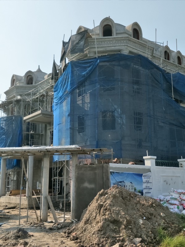 Một “biệt phủ” tại vị trí lô BT9-1 nguy nga, tráng lệ đang dần hình thành giữa Khu sinh thái Foresa Villa của TASCO.