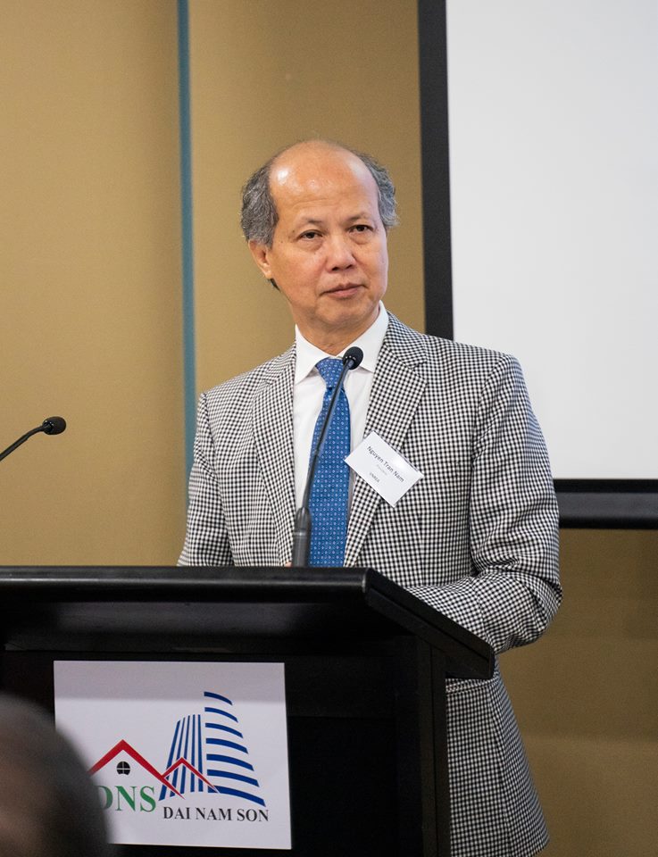 Hiệp hội Bất động sản Việt Nam đẩy mạnh xúc tiến đầu tư tại Australia Ông Nguyễn Trần Nam – Chủ tịch VNREA phát biểu tại Hội nghị