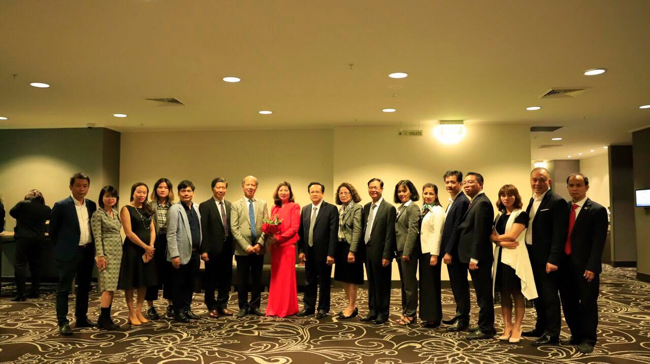 Hiệp hội Bất động sản Việt Nam đẩy mạnh xúc tiến đầu tư tại Australia Đoàn đại biểu VNREA Việt Nam