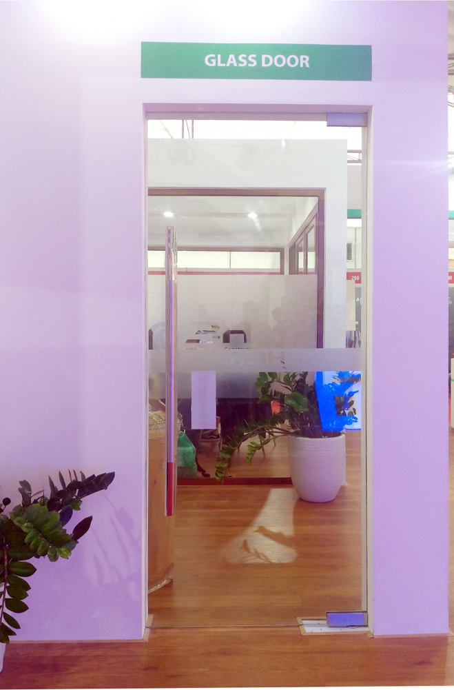 Mẫu cửa bản lề sàn của 3H