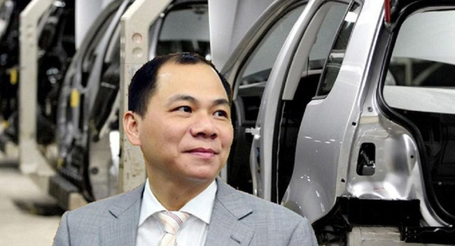 Vingroup đang đầu tư mạnh vào Vinfast.