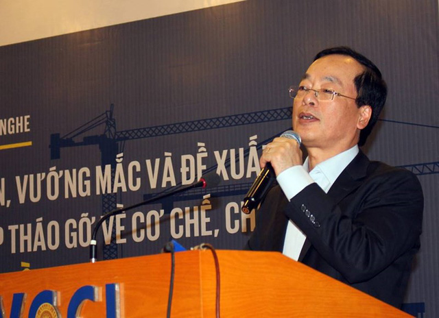 Bộ trưởng Phạm Hồng Hà mong muốn lắng nghe cả những ý kiến gay gắt. Ông khuyến khích các doanh nghiệp nói thẳng. Ảnh: Chân Luận.