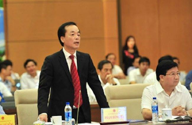 Bộ trưởng Bộ Xây dựng Phạm Hồng Hà.