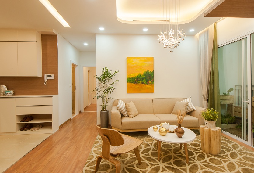 Thiết kế độc đáo mang lại không gian thoáng rộng cho căn hộ Anland. Đơn vị phân phối chính thức: AnPhatLand: 0901.41.15.55; MaxLand: 0939.66.01.01; An Cư: 0965.85.56.85