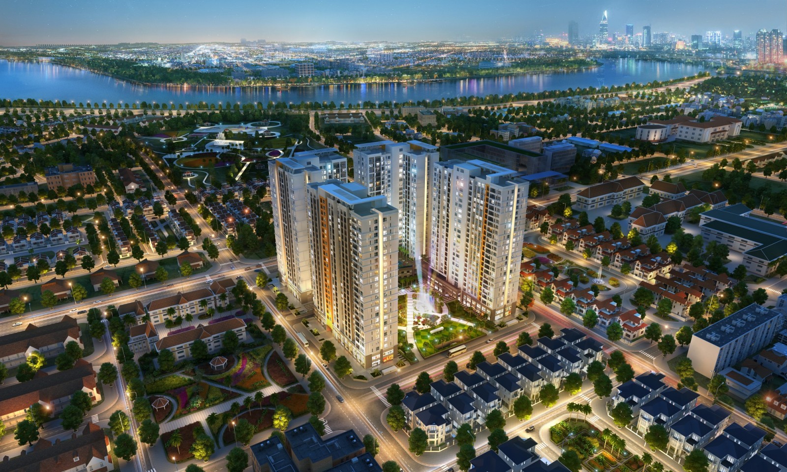 Victoria Village có vị trí đẹp tại Thạnh Mỹ Lợi, Q.2, TP.HCM
