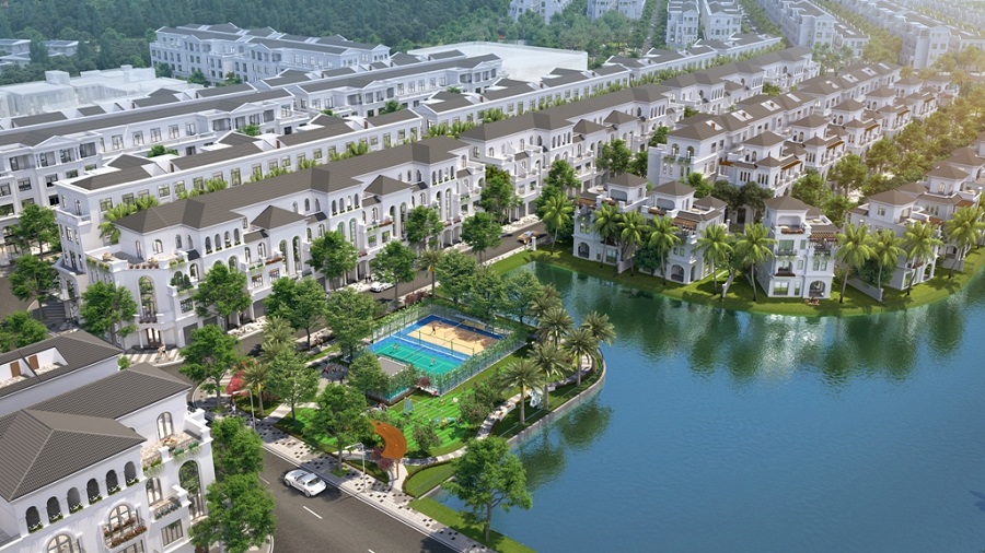 Vinhomes Marina đa dạng với các sản phẩm biệt thự hướng hồ cùng nhiều cụm tiện ích được phân bổ hợp lý (hình ảnh minh họa)