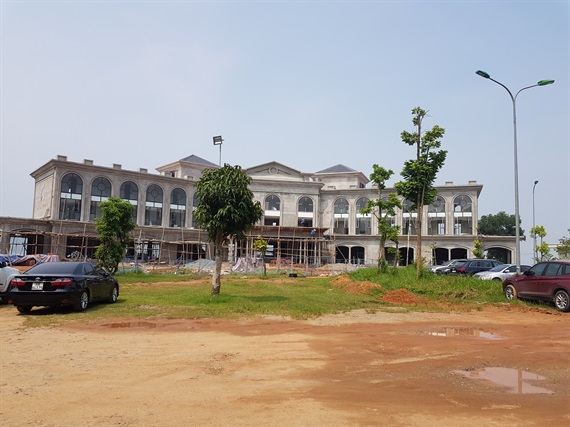 Dự án xây dựng khách sạn trái phép của Công ty Cổ phần sân gôn Đại Lải