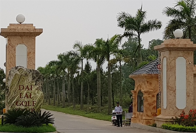 Với các vi phạm liên tiếp, dự án Sân golf Đại Lải có thể phải dừng