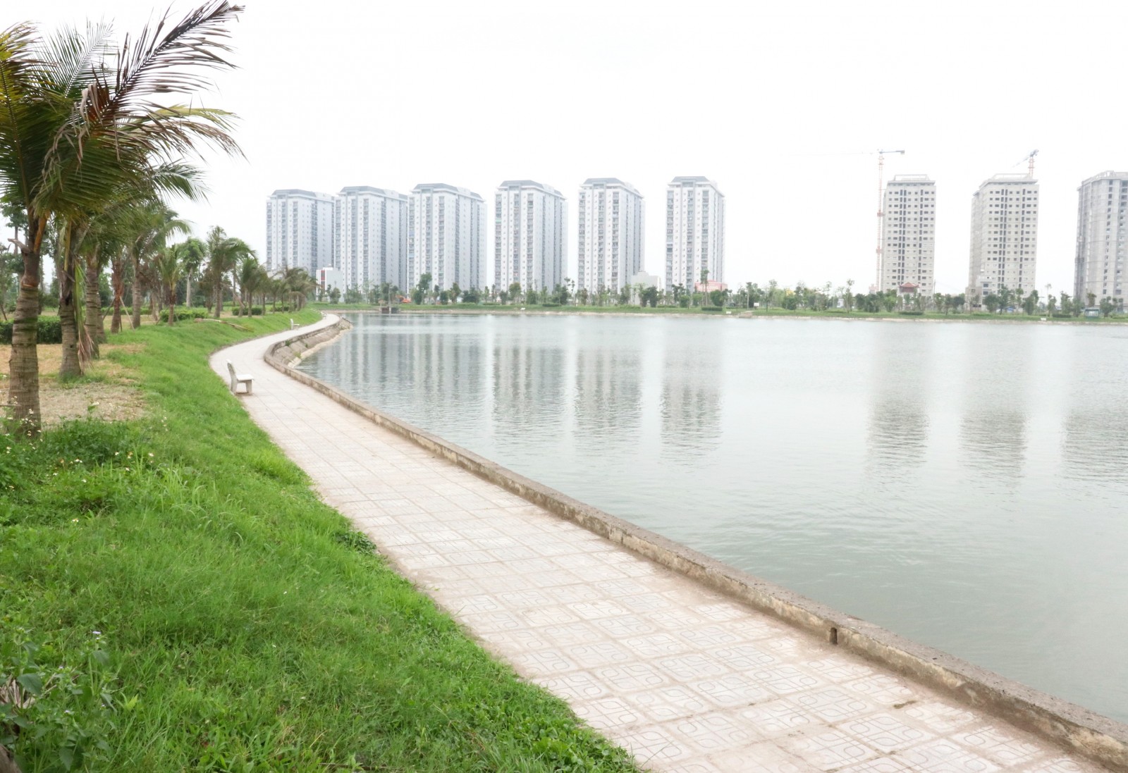 Khu vực trường học trong khu đô thị Thanh Hà
