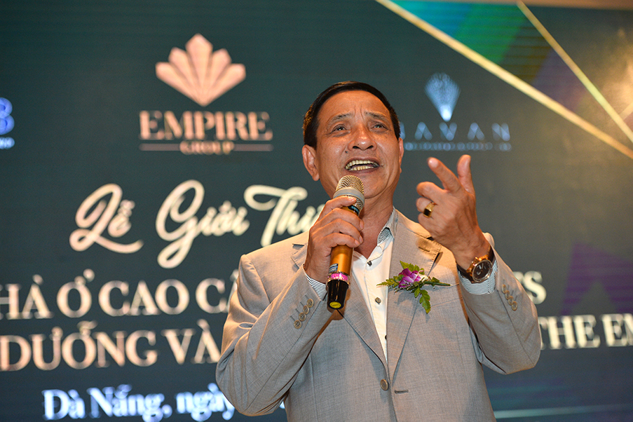 Chủ tịch Tập đoàn Empire phát biểu tại Lễ giới thiệu Khu nhà ở cao cấp Naman Homes