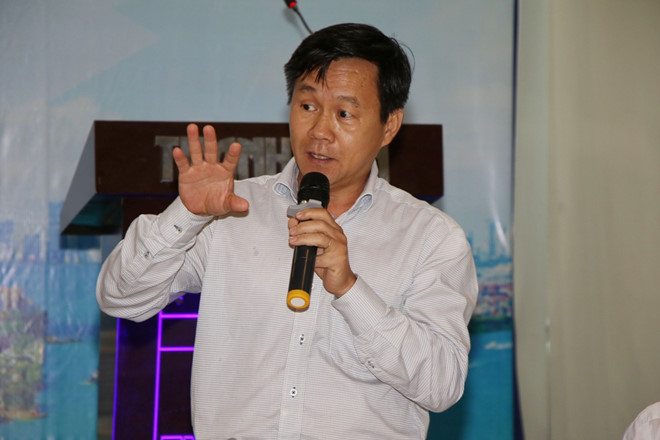 Ông Trần Đình Cường - Phó giám đốc Ngân hàng Nhà nước chi nhánh TP.HCM KHẢ HÒA