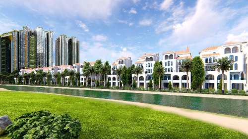 Sunshine Wonder Villas là sản phẩm đầu tiên trong chuỗi dự án Sunshine Villas.