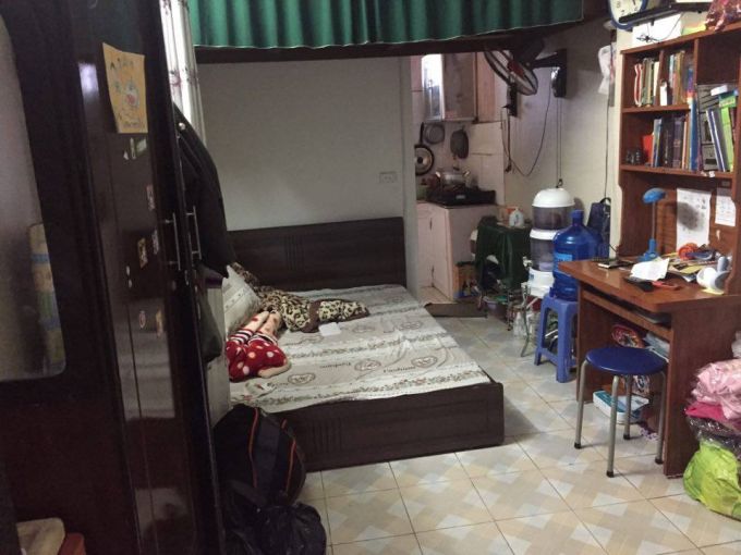 Căn hộ hơn 20m2 nơi gia đình chị Hà sinh sống