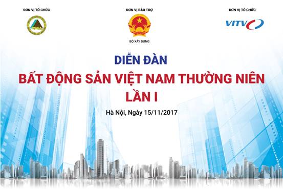 Bộ nhận diện Diễn đàn Bất động sản Việt Nam thường niên lần thứ nhất chính thức lộ diện