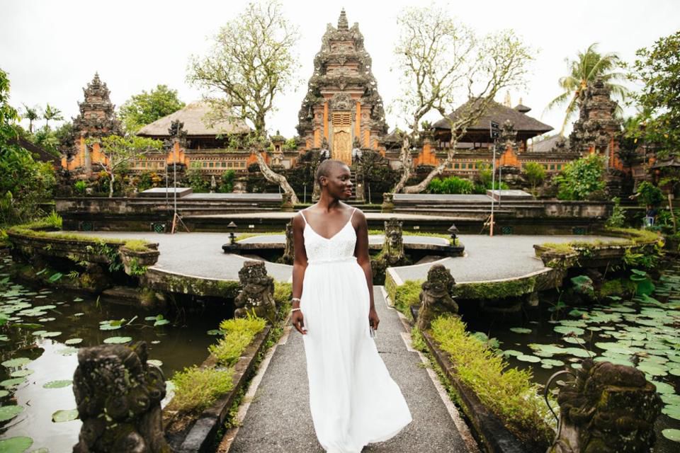Jessica Nabongo tại Bali, Indonesia