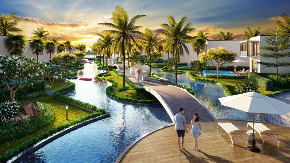 Hồ bơi liên hoàn dạng đầm vịnh dài nhất Việt Nam - The Lagoon Pool là điểm độc đáo của khu nghỉ dưỡng Best Western Premier Sonasea Phu Quoc