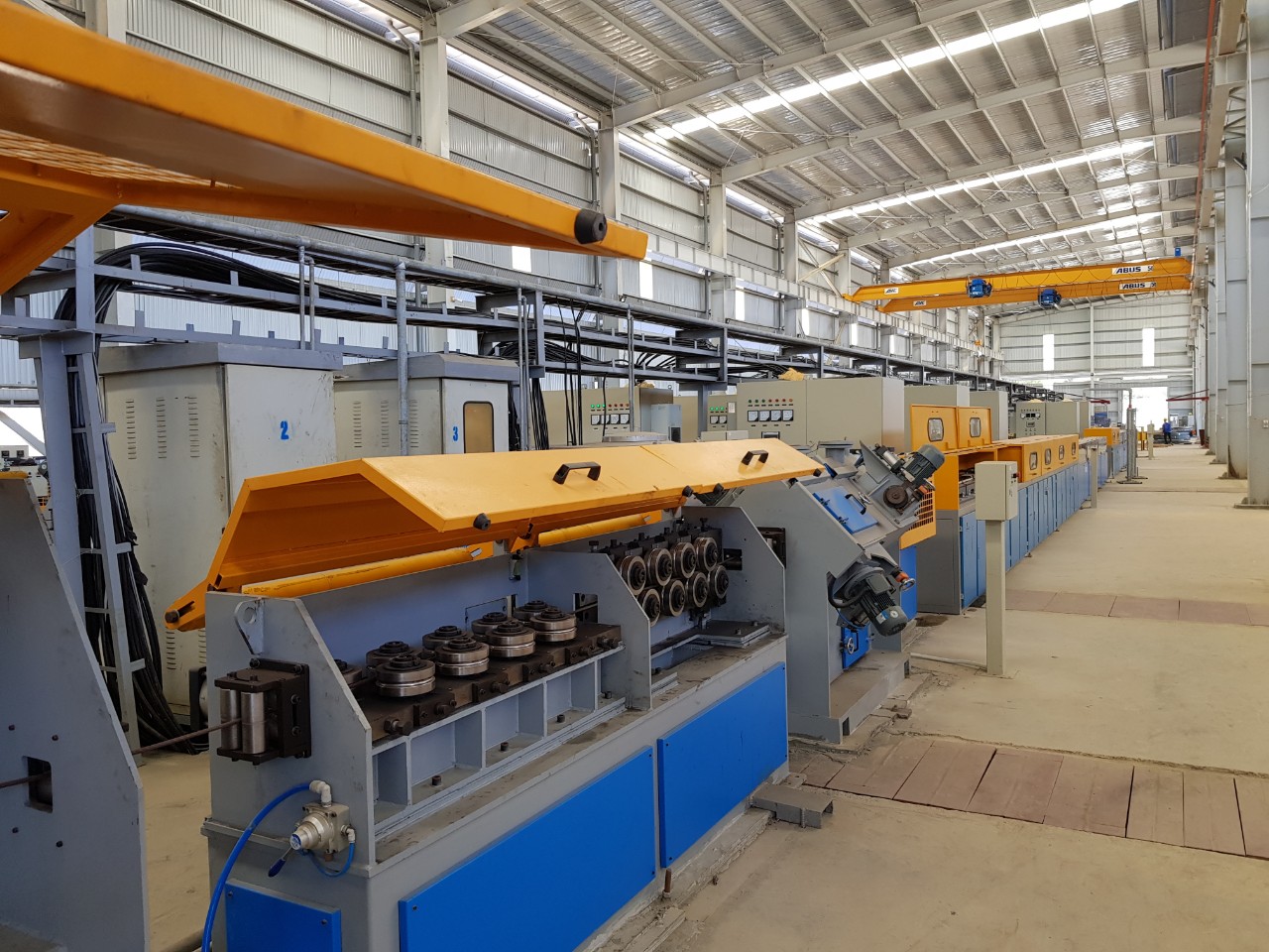 Dây chuyền sản xuất thép dự ứng Hòa Phát