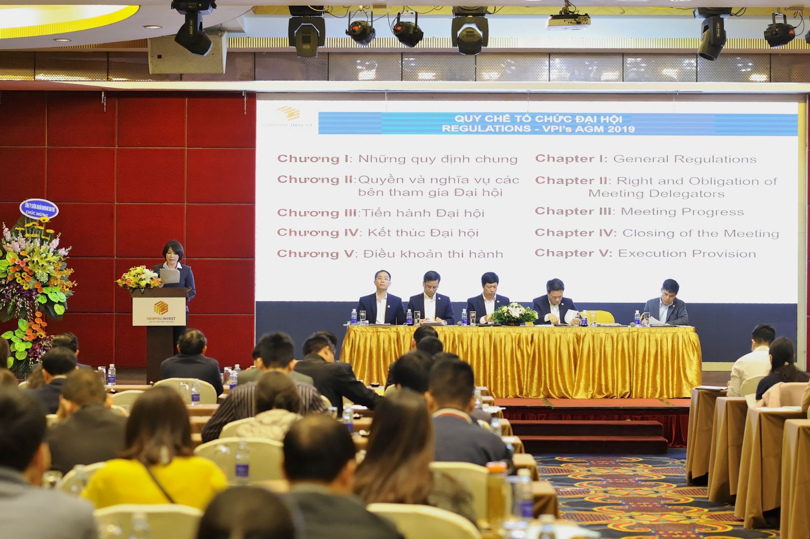 1. Tại ĐHCĐ năm 2019, Văn Phú – Invest (VPI) cho biết đặt kế hoạch tổng doanh thu hợp nhất năm 2019 đạt 3.305 tỷ đồng, lợi nhuận sau thuế đạt 510 tỷ đồng