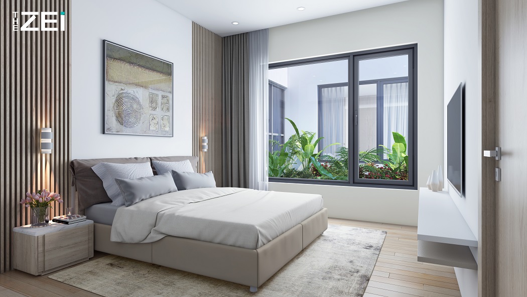 Không gian tổ ấm đón gió và ánh sáng tự nhiên tại The Zei. Hotline: 0971 19 91 91