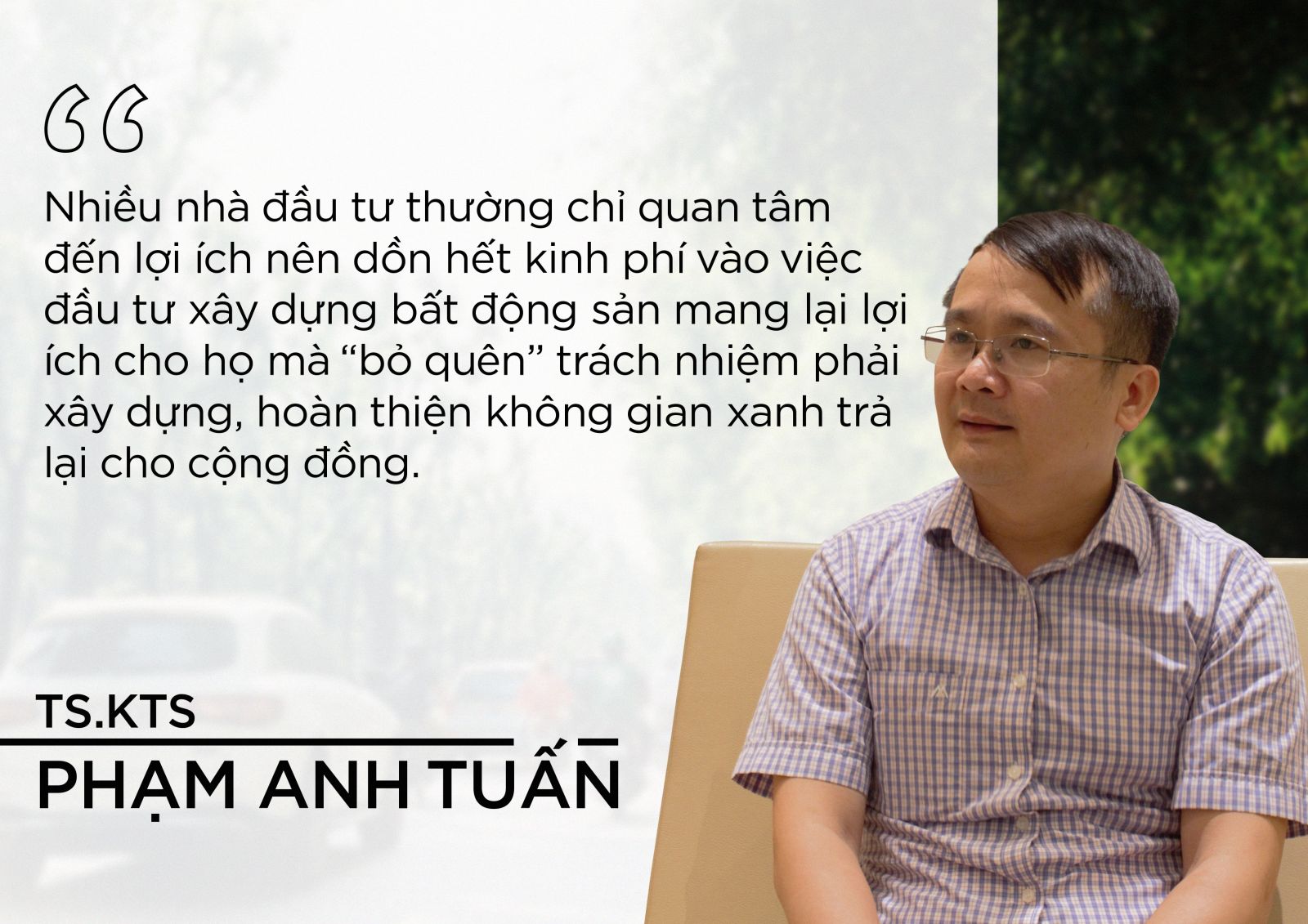 Talkshow Góc nhìn đa chiều: Nghịch lý phát triển không gian xanh đô thị