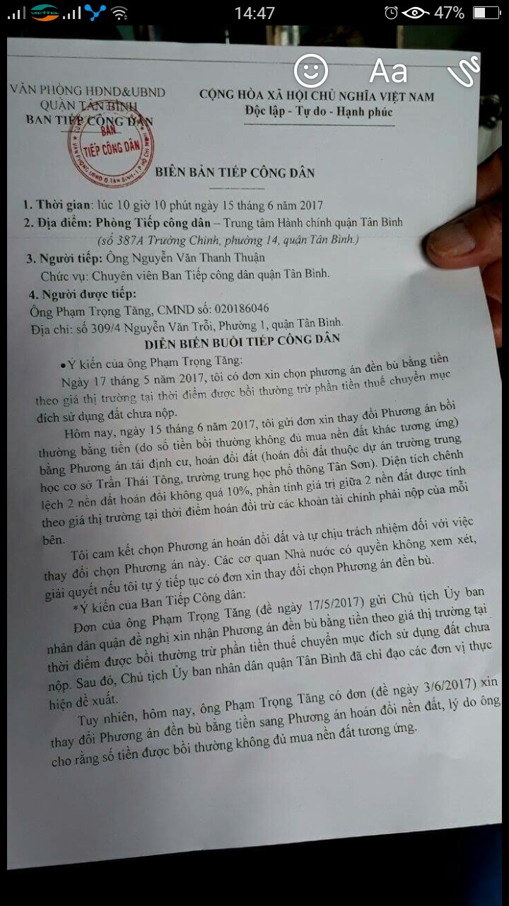 Biên bản