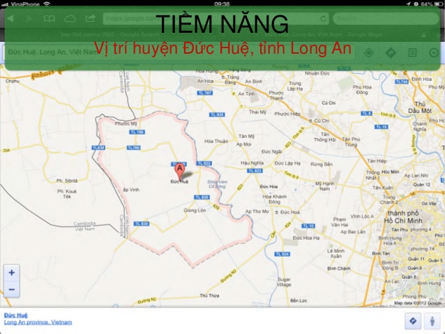 Vị trí địa lý là một lợi thế của huyện