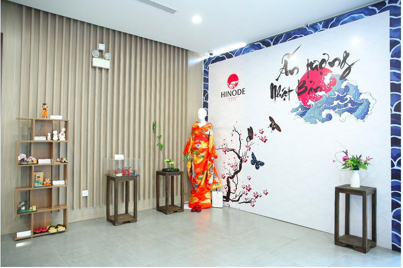 Trải nghiệm “ấn tượng Nhật Bản” ngay trong lòng Hà Nội với Hinode City Khu vực trưng bày những vật phẩm văn hóa Nhật Bản tạo nên “Ấn tượng Nhật Bản” riêng biệt