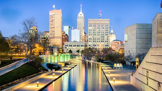 Để mua được một ngôi nhà ở Indianapolis, thành phố lớn thứ 15 của Mỹ, khách hàng chỉ cần có mức thu nhập trung bình