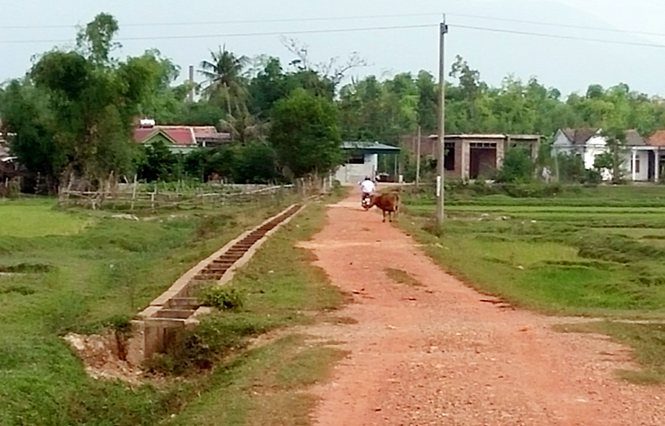 Thật khó để các địa phương xây dựng nông thôn mới với những con đường đã xuống cấp như trên. (nguồn: Sở Nông nghiệp & Phát triển nông thôn Quảng Bình)