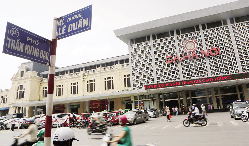 Ga Hà Nội hôm nay.