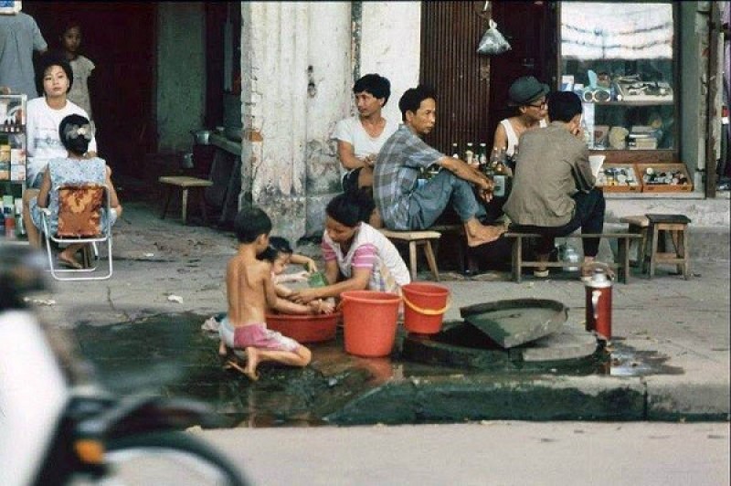 Nước sạch một thời xưa.