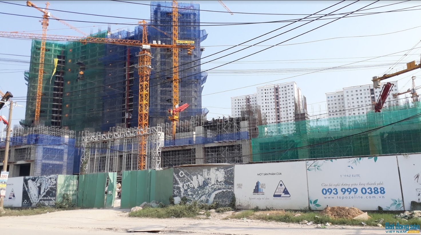 Phần đất được UBND TP.HCM giao cho Công ty Vạn Thái để làm dự án